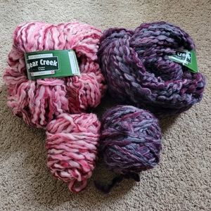 Bear Creek wool yarn bundle
